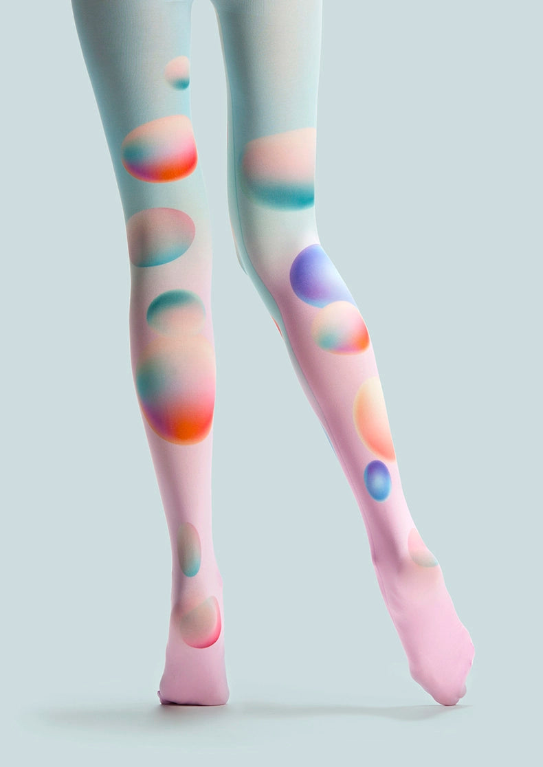 Reamy Colored Ball Pop Art Tights – Colorful Pantyhose | Viken Plan ...