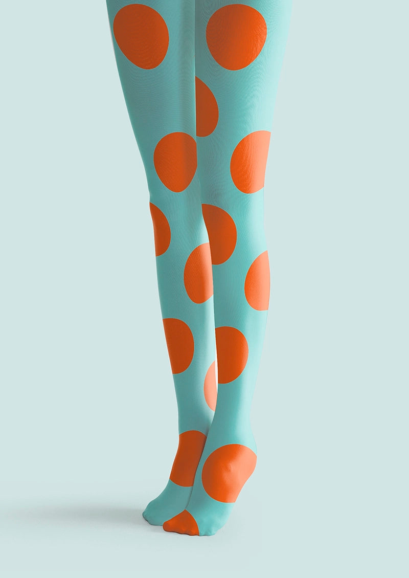 Reamy Colored Ball Pop Art Tights – Colorful Pantyhose | Viken Plan ...