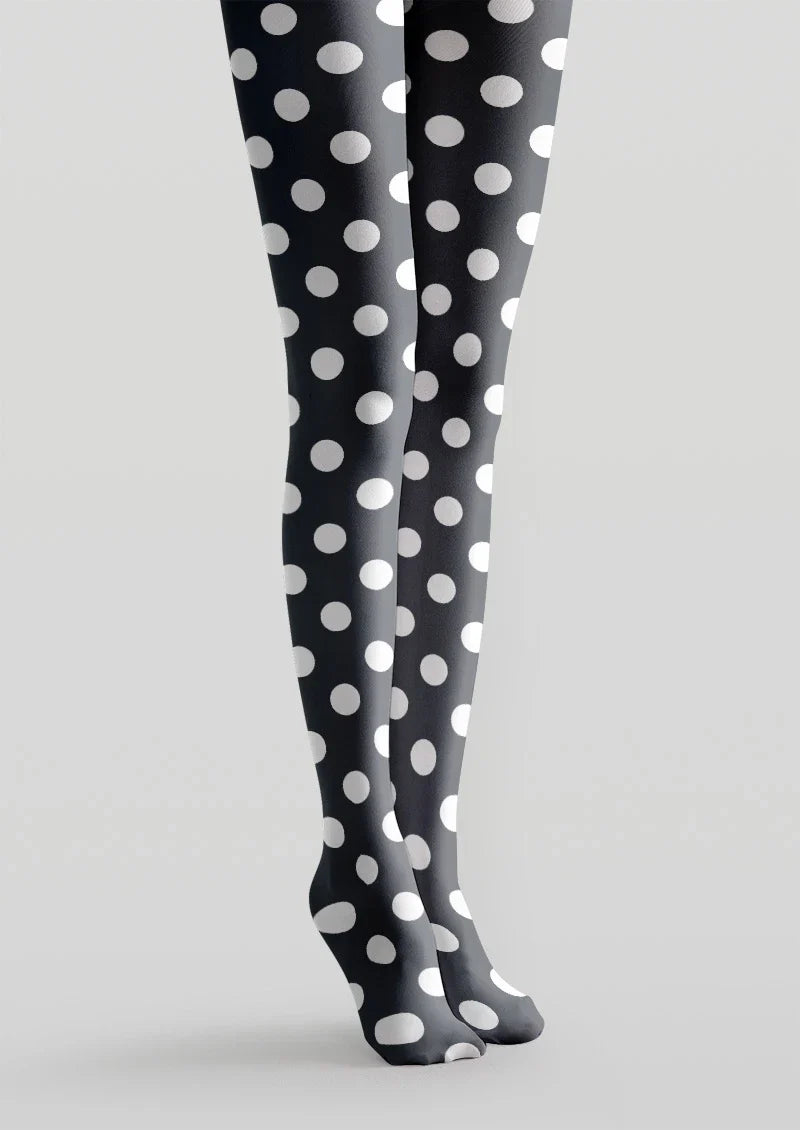DotCharm Tights - Classic Polka Dot Pantyhose | Viken Plan – VikenPlan