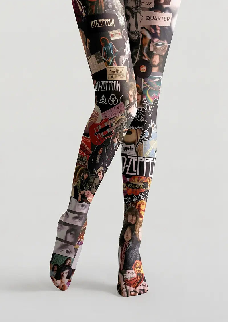 Viken Plan  led zeppelin Tights Hosiery Pantyhose