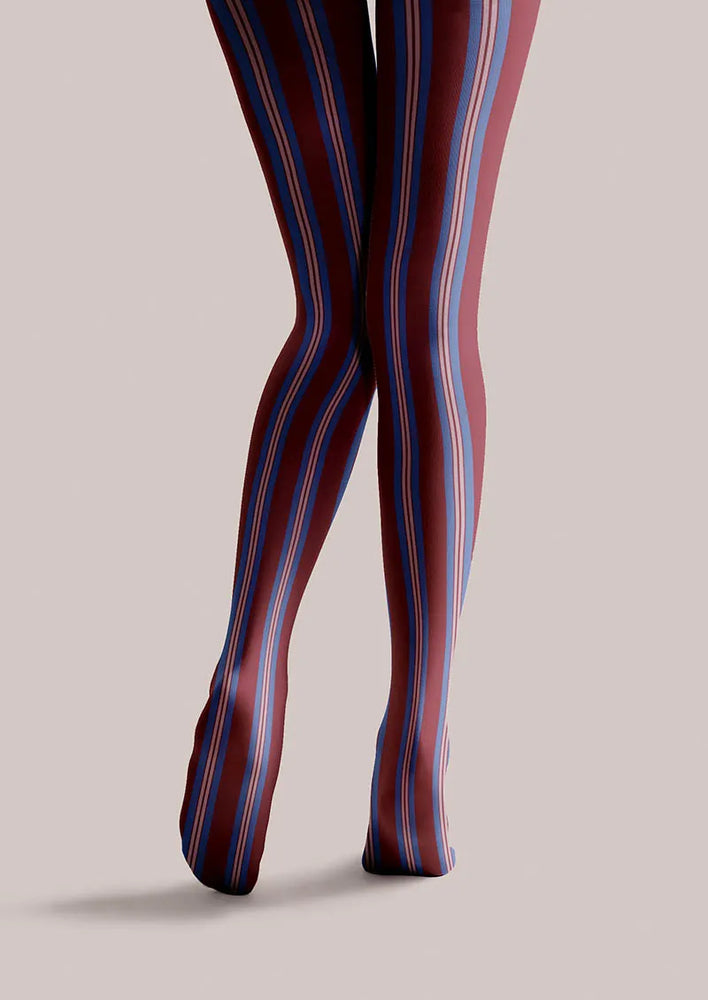Vintage Groove Tights – Geometric Art Pattern Pantyhose | Viken Plan ...